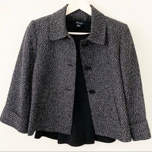 TAHARI ASL Cropped Tweed Jacket